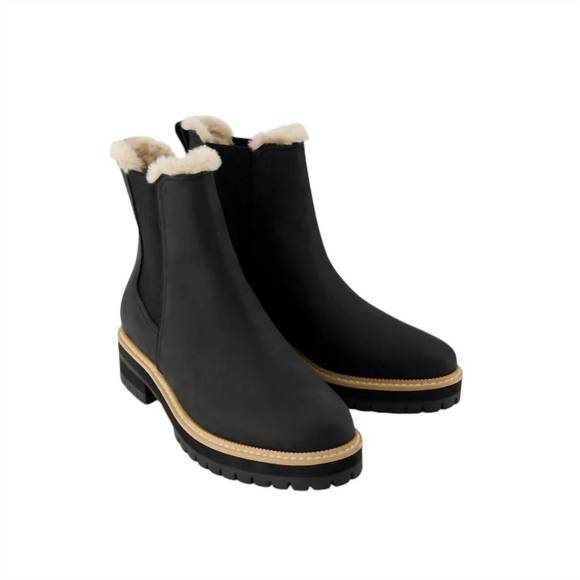 NEW TOMS women's bennet chelsea boot in black - Picture 2 of 6